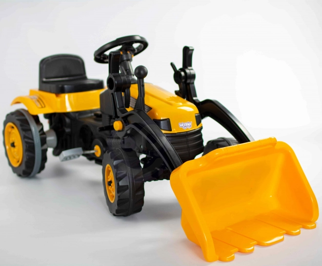 Trattore a pedali con bulldozer Woopie