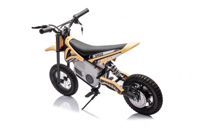 Moto cross elettrico khaki per bambini