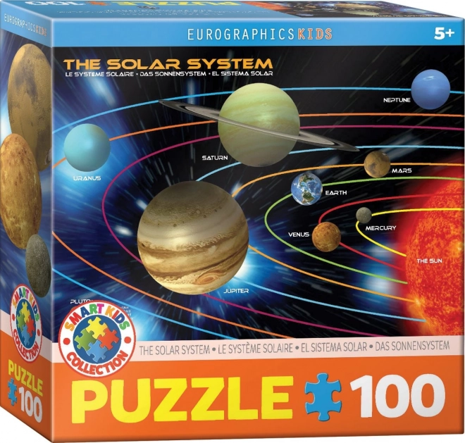 Puzzle Pianeti 100 Pezzi