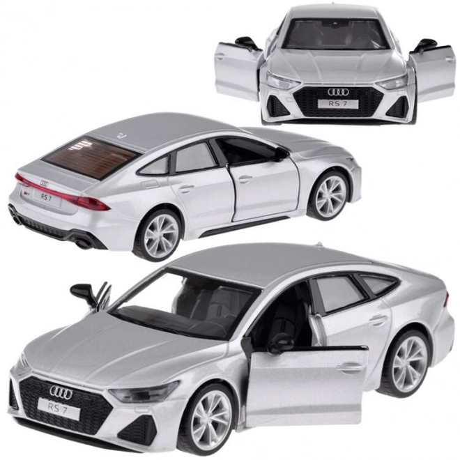 Modellino Auto Audi RS 7 Sportback in Metallo Scala 1:35 con Luci e Suoni