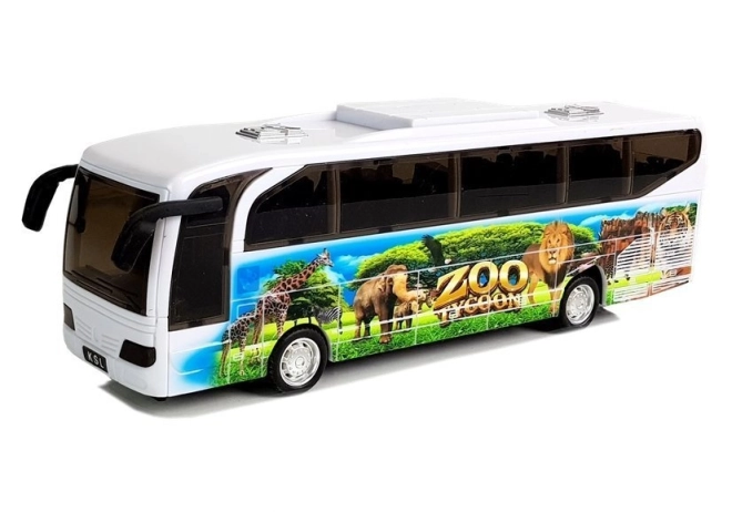 Autobus da safari africano con luci e suoni