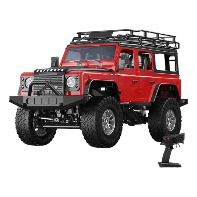 Auto telecomandata Land Rover Defender di Double Eagle in scala 1:14 (rosso)