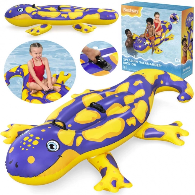 Materasso gonfiabile per bambini a forma di Salamandra