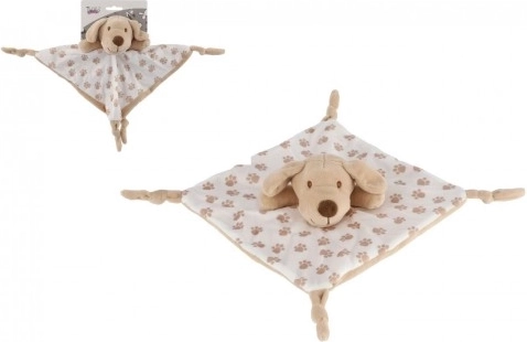 Cane di peluche Miluś beige 25x25 cm