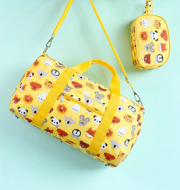 Borsa da viaggio per bambini Amici animali di A Little Lovely Company