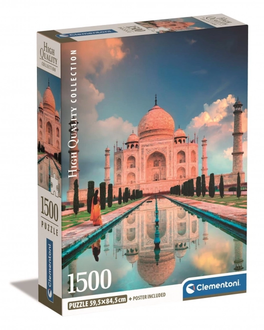 Puzzle 1500 pezzi Compact HQ Taj Mahal