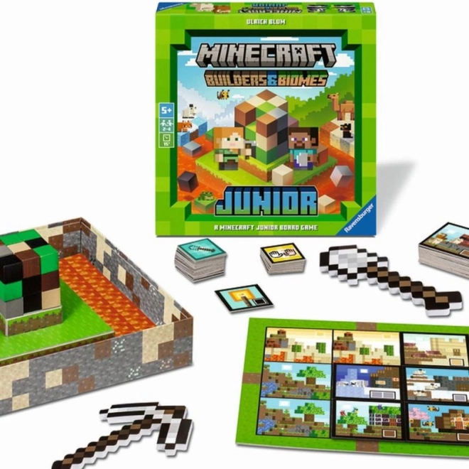 Minecraft: builders & biomes junior - gioco da tavolo