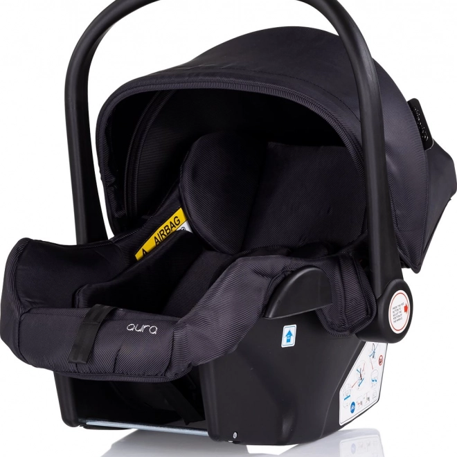 Seggiolino per auto per bambini Aura i-Size 40-85 cm Blackberry