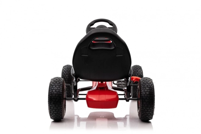 Gokart a pedali rosso