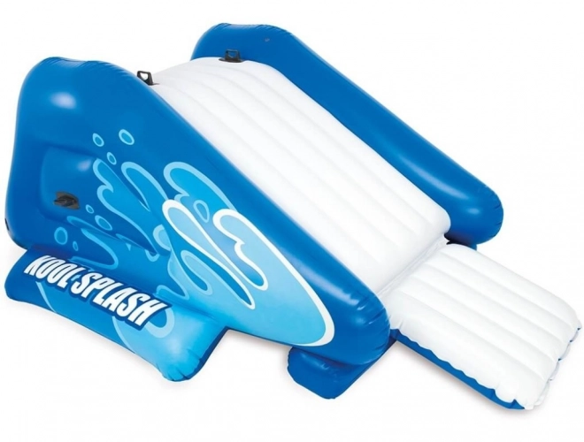 Scivolo gonfiabile per piscina con design a onde