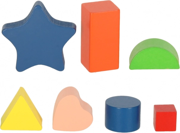 Torre educativa in legno XXL con forme e apprendimento dei numeri