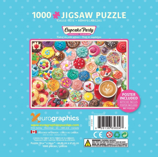 Puzzle in latta festa dei dolcetti 1000 pezzi