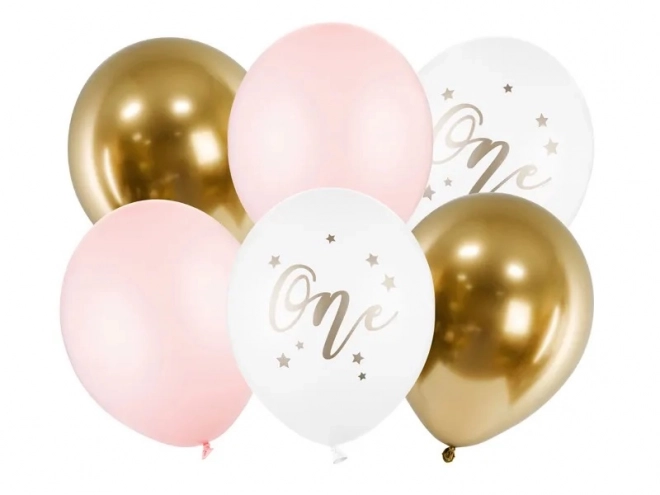 Palloncini di compleanno Pastel Pale Pink 30cm 6 pezzi