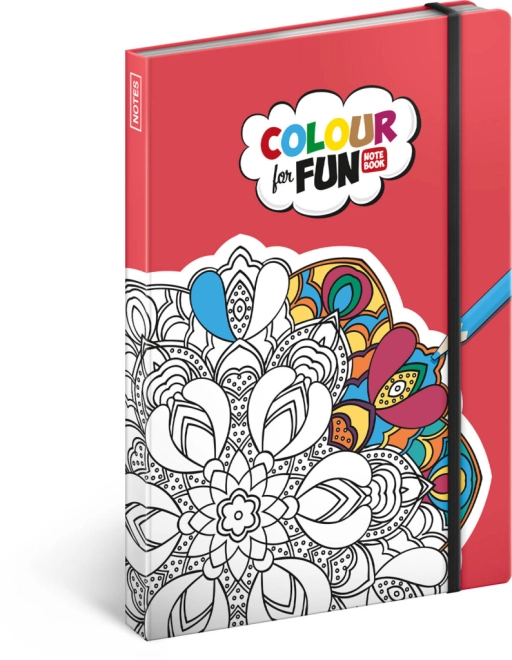 Copertina creativa da colorare
