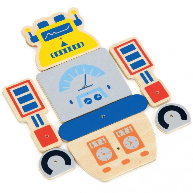 Giocattolo educativo di legno - Robot