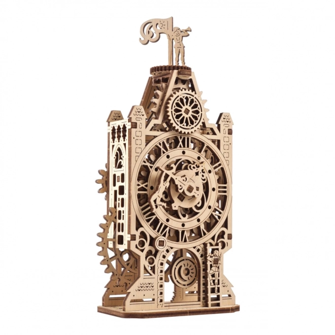 Puzzle meccanico in legno Torre dell'Orologio