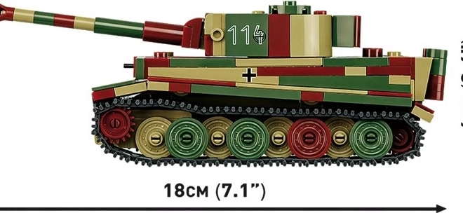 Modello del carro armato Pz.Kpfw. VI Tiger Ausf. E 1:48