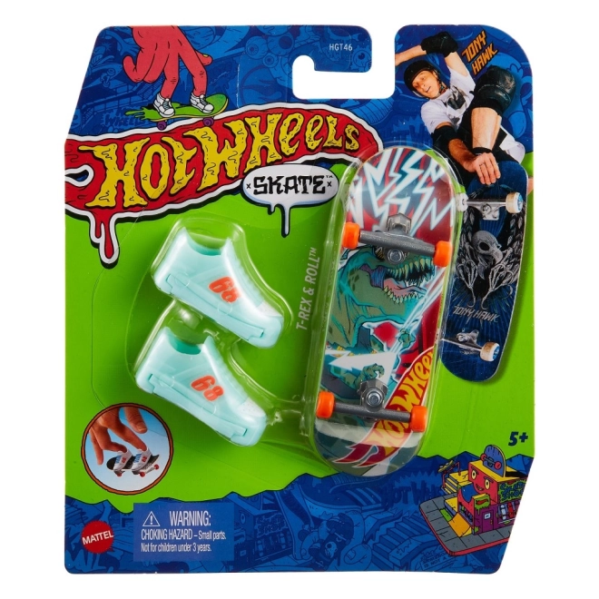 Fingerboard con scarpe di Hot Wheels