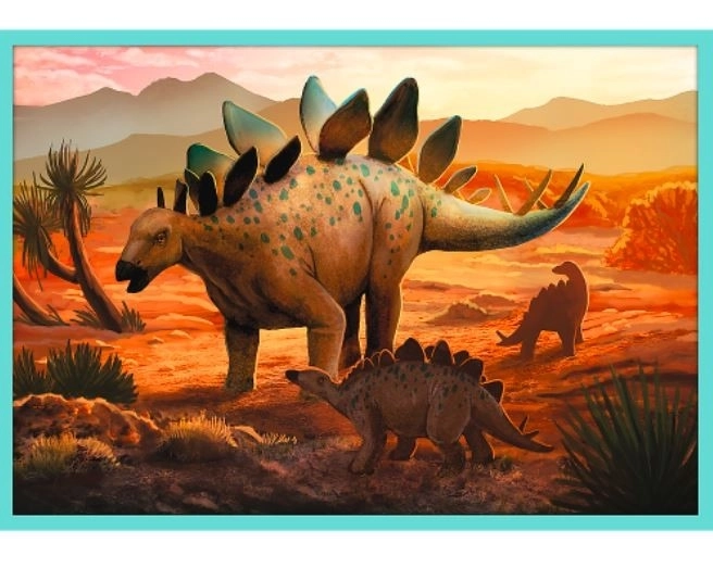 Puzzle mondo dei dinosauri