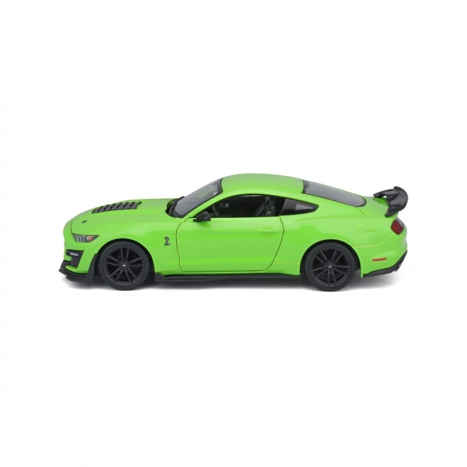 Modello composito Ford Mustang Shelby 2020 GT500 verde in scala 1/24