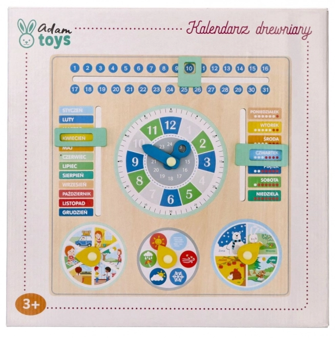 Calendario in legno Adam Toys