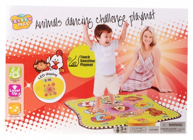 Tappeto di agilità Animali per bambini 3+