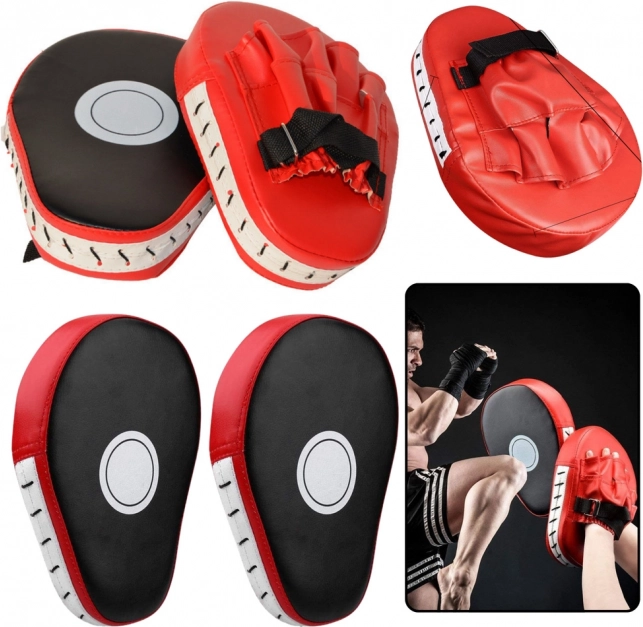 Guanti da Allenamento Pad Kickbox Rosso