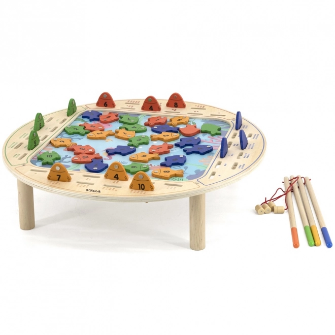 Gioco di Pesca in Legno