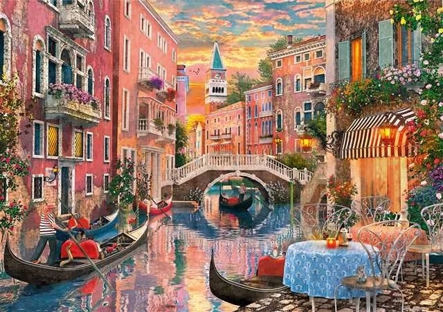 Puzzle Tramonto a Venezia 6000 pezzi