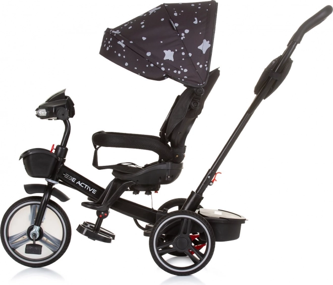 Chipolino triciclo con tettoia Be Active 2 in 1 Obsidian