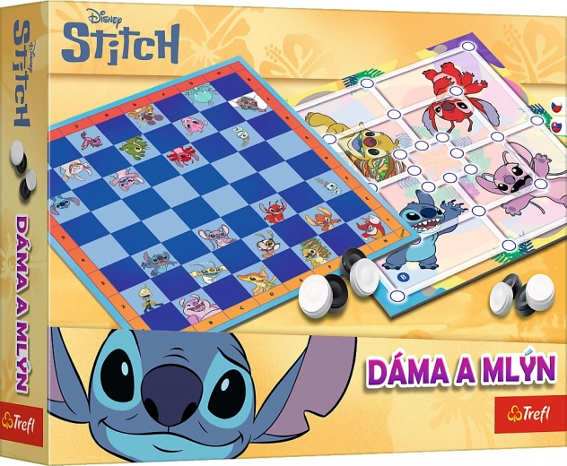 Dama e Mulino Lilo e Stitch – gioco da tavolo