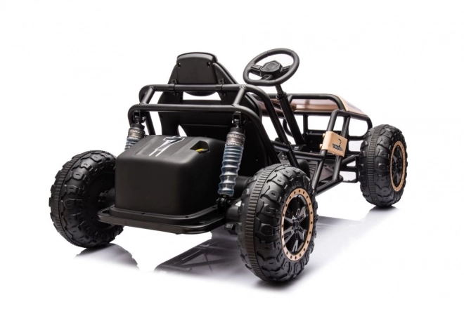 Auto elettrico per bambini buggy Khaki 24V