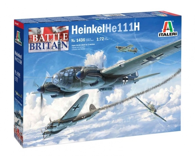 Modello in plastica Heinkel He 111H Battaglia d'Inghilterra 80° Anniversario