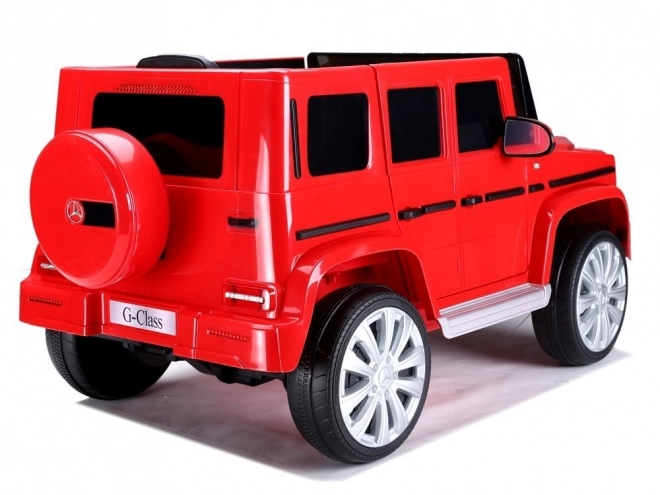 Auto elettrica per bambini Mercedes G500 rosso