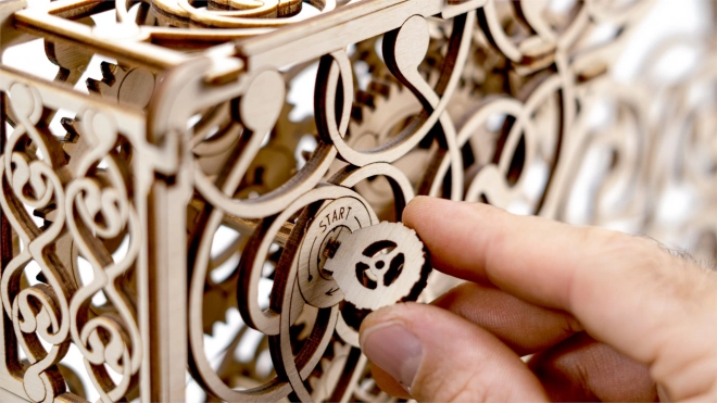 Quadro meccanico - puzzle 3D in legno