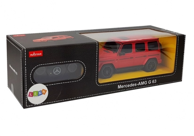 Auto radiocomandata Mercedes AMG G63 rosso 1:24