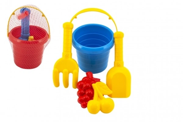 Set di Gioco da Spiaggia in Plastica 5 Pezzi