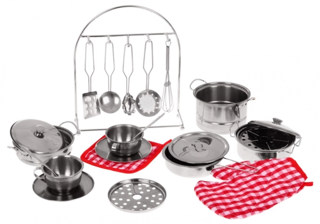Stoviglie da cucina in metallo