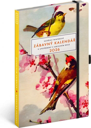Notique calendario divertente di Kateřina Winterová 2026, 13 × 21 cm