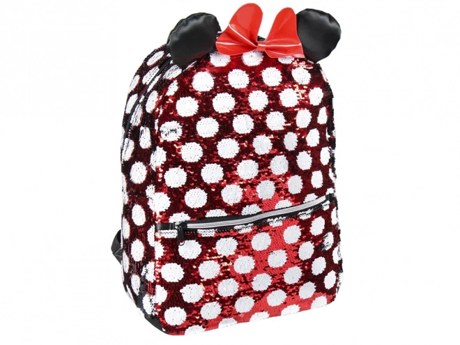 Zaino Minnie Mouse brillante e alla moda