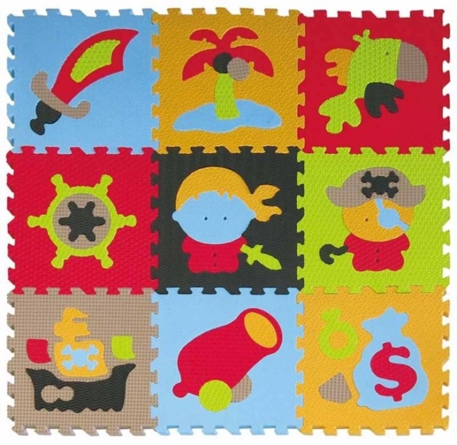 Puzzle in schiuma Pirati per bambini