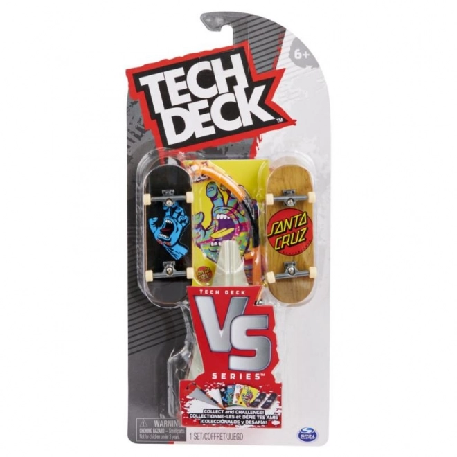 Tech Deck Fingerboard Con Ostacolo