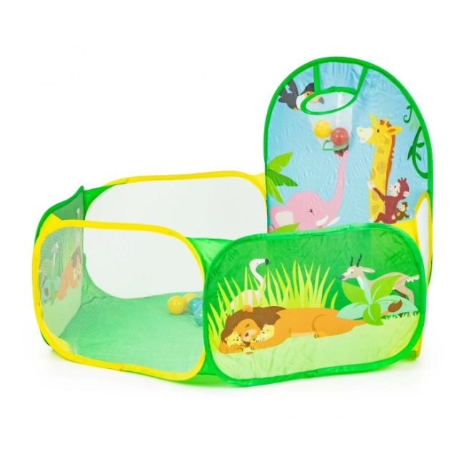 Tenda piscina secca per bambini con 50 palline