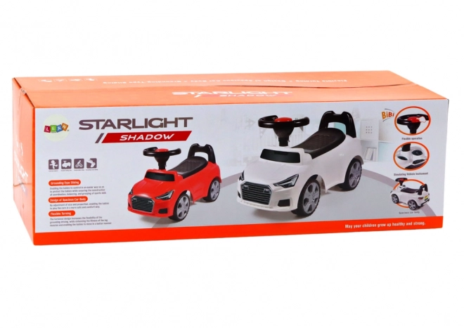 Automobilina per Bambini con Clacson e Scomparto Bianco