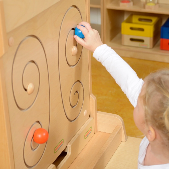 Tabellone educativo a forma di farfalla Montessori