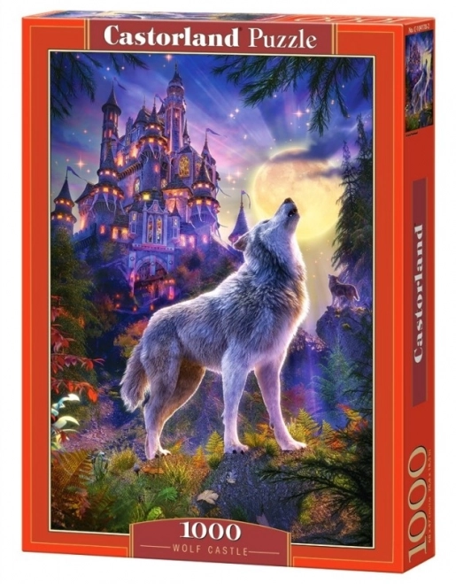 Puzzle 1000 pezzi - Lupo e castello