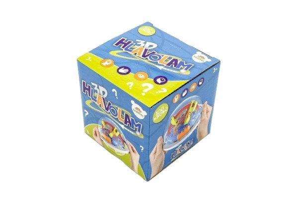 Hlavolam Sferico Educativo 3D con 100 Livelli