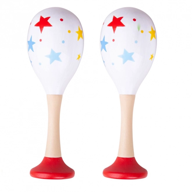 Maracas Stelle Verdi Bigjigs Toys