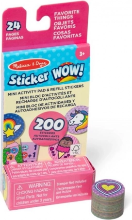 Ricariche di adesivi Sticker Wow – oggetti preferiti