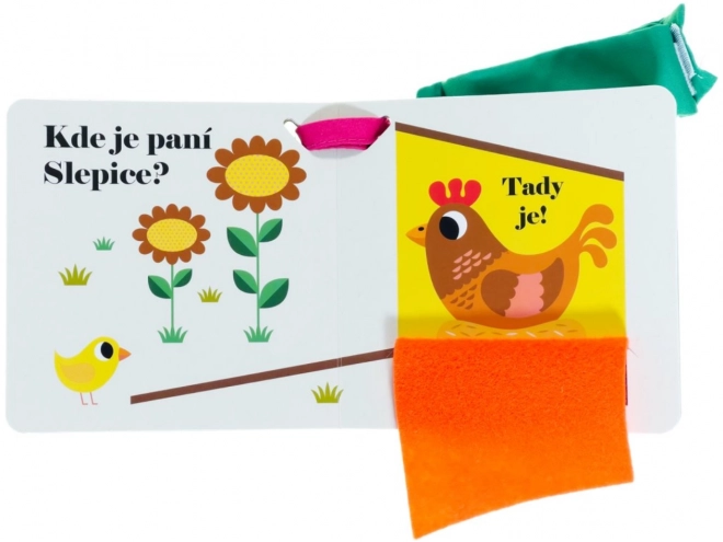 Libricino da passeggino - Dove si nasconde la signora Gallina?